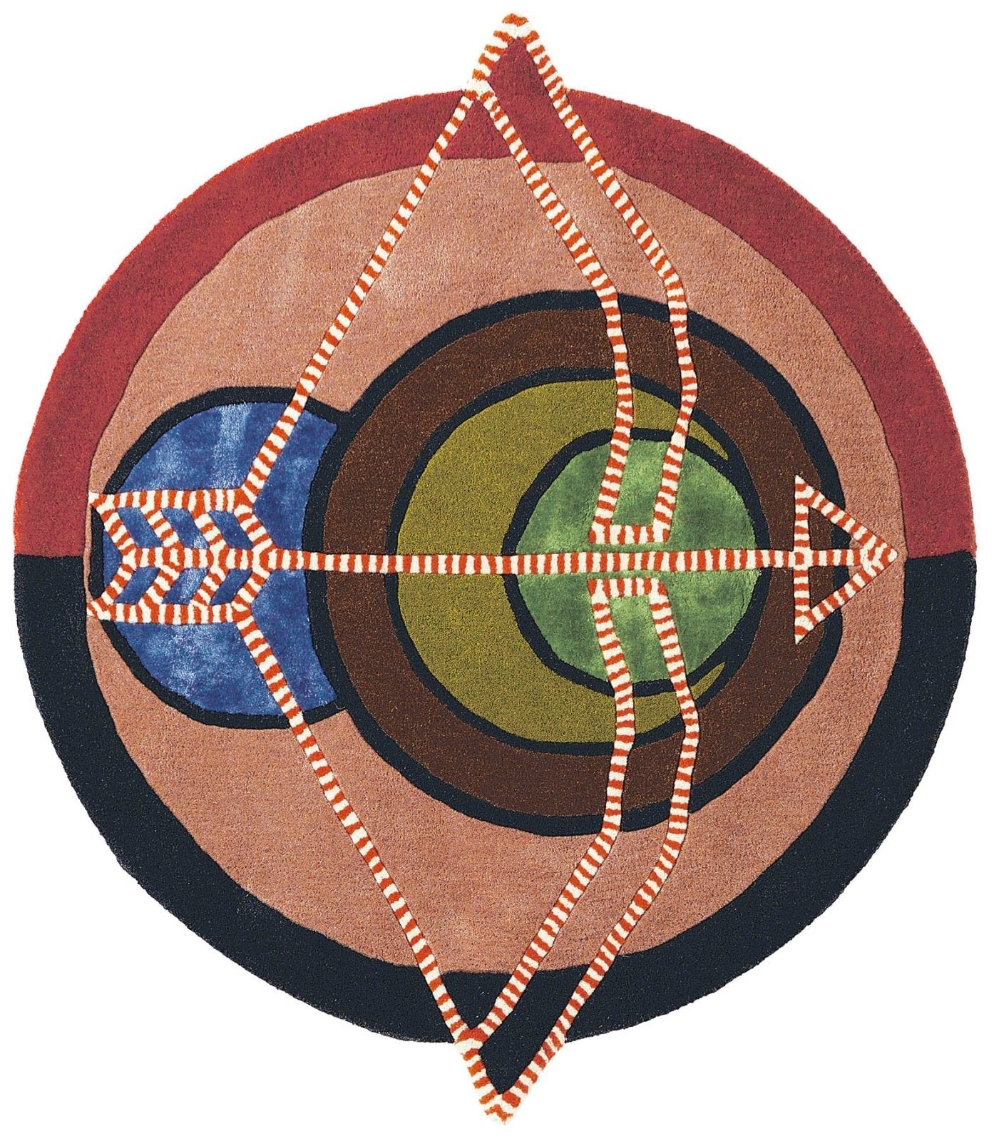 Ted Baker Zodiac 161905 Sagittarius Star Round Rug