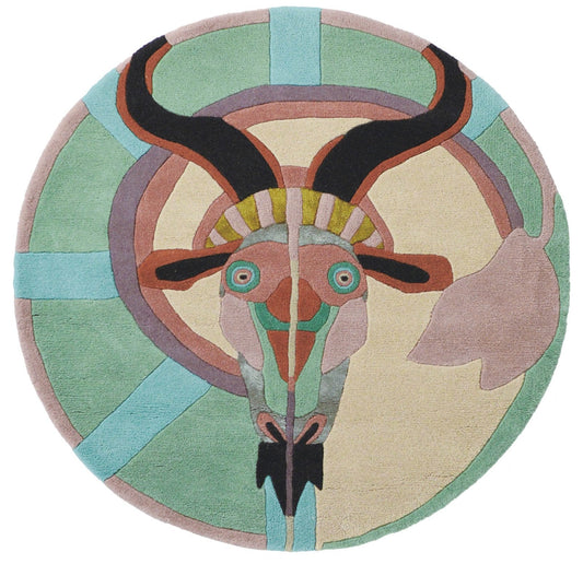 Ted Baker Zodiac 162005 Capricorn Star Round Rug