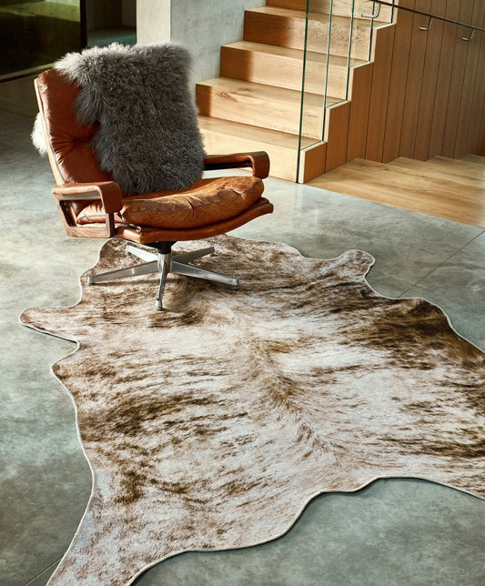 Texas Grey Hide Rug