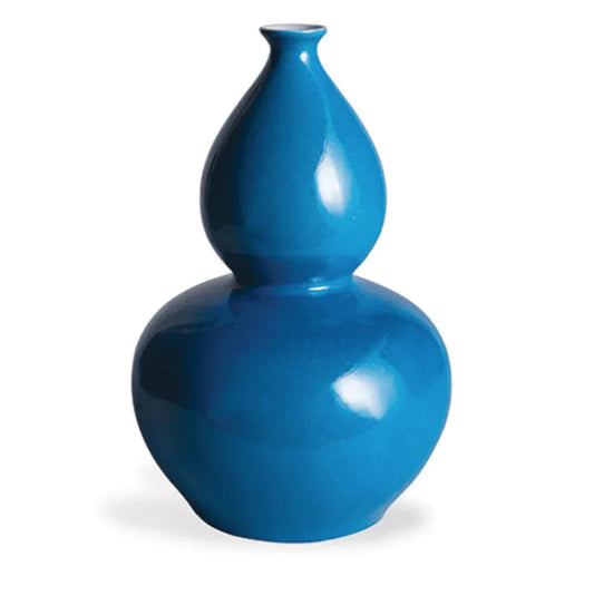 Turquoise Porcelain Double Gourd Vase