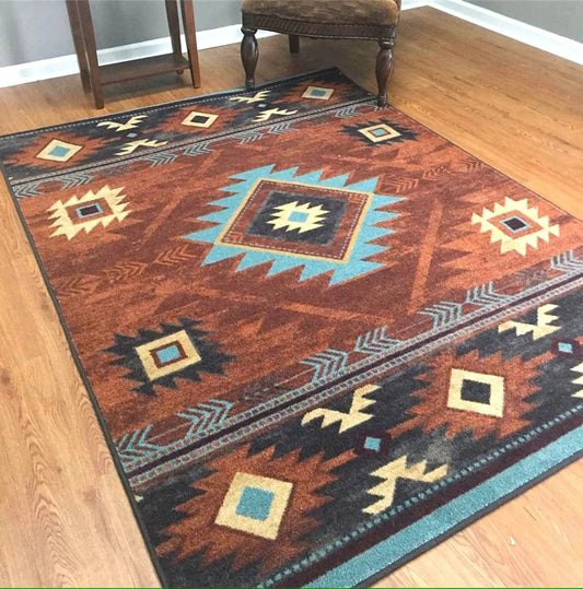 Whiskey river rust area RUG
