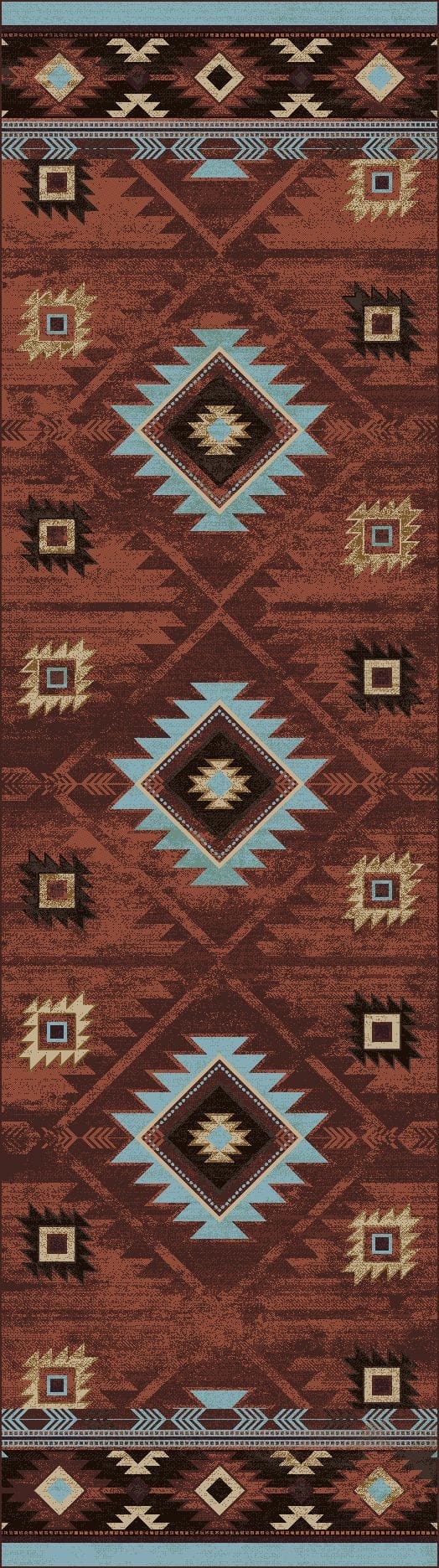 Whiskey river rust area RUG